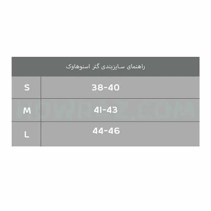 گتر تمام چسبی اسنوهاک مدل ANTOMA کد SN-A9118