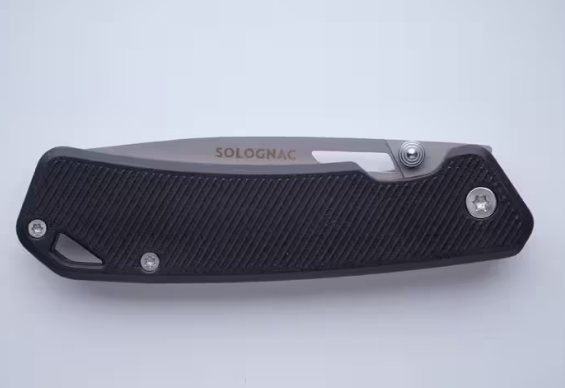 چاقوی شکاری تاشو SOLOGNAC Axis 75 Grip V2