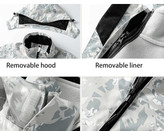 کاپشن دوپوش طرح سالومون