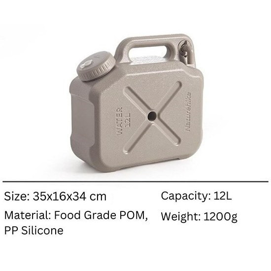 گالن آب نیچرهایک 12 لیتری