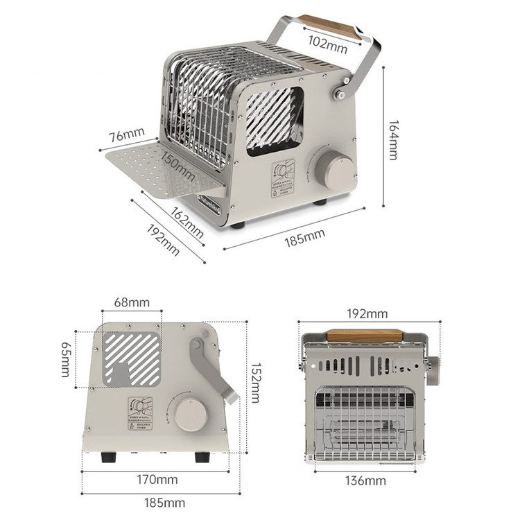 بخاری گازی نیچرهایک کد CNK2300CW018