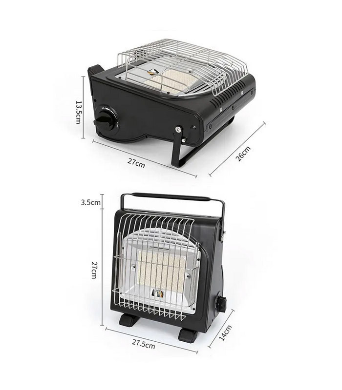 اجاق گاز و بخاری سفری دو منظوره SYJ-