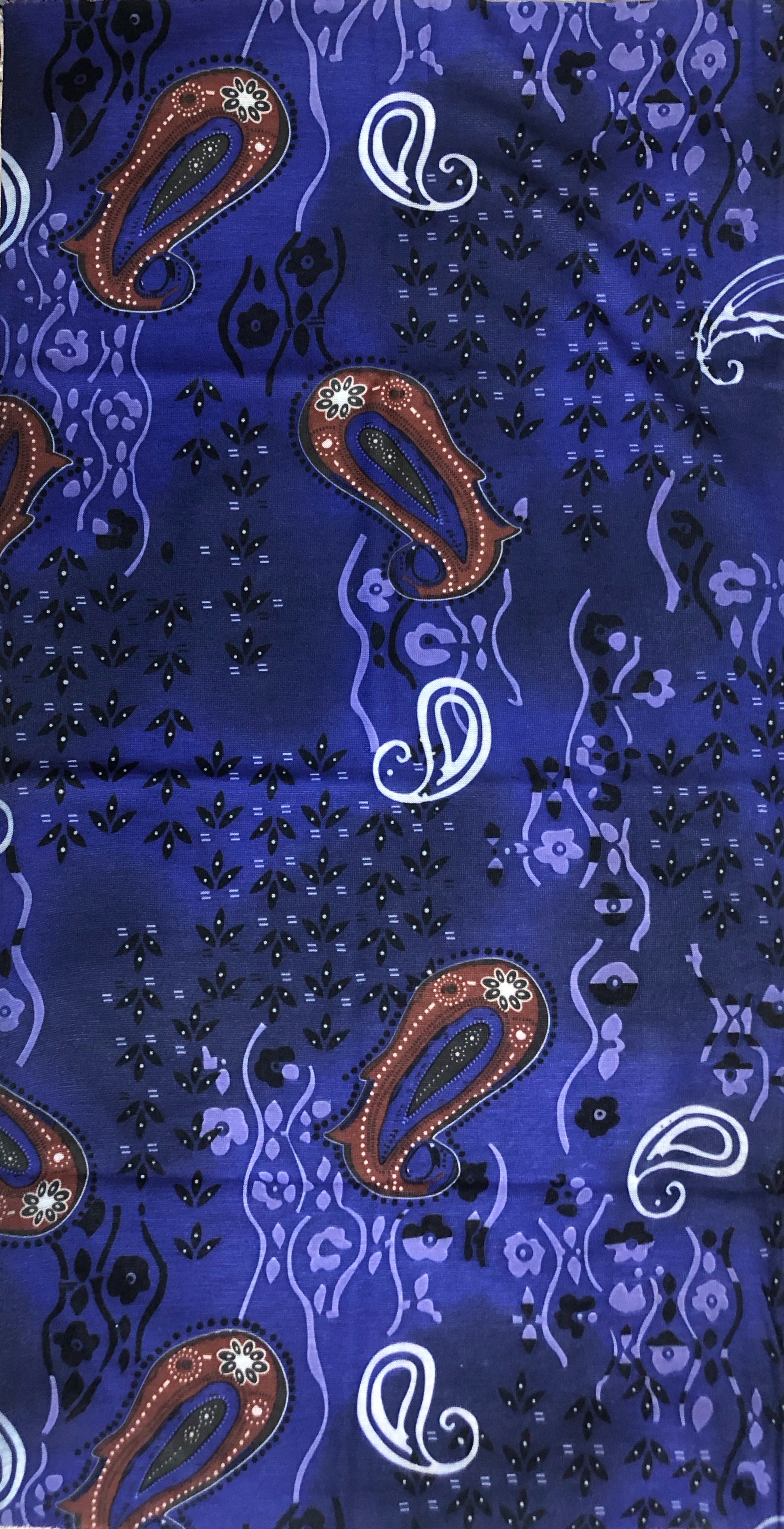 دستمال سر طرح بته جقه (اسکارف) کد ۰۰۲۷